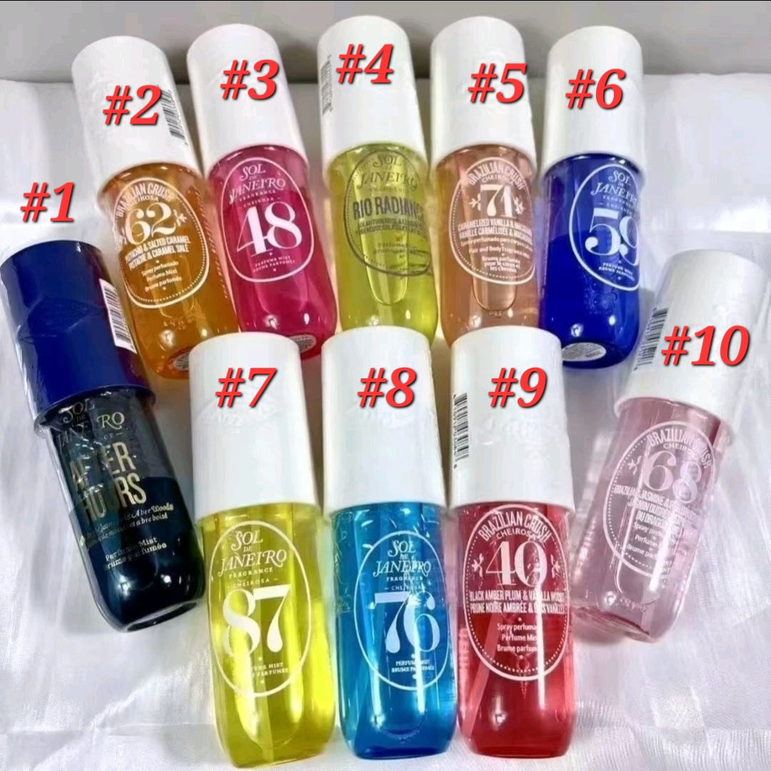 Sol de Janeiro body sprays