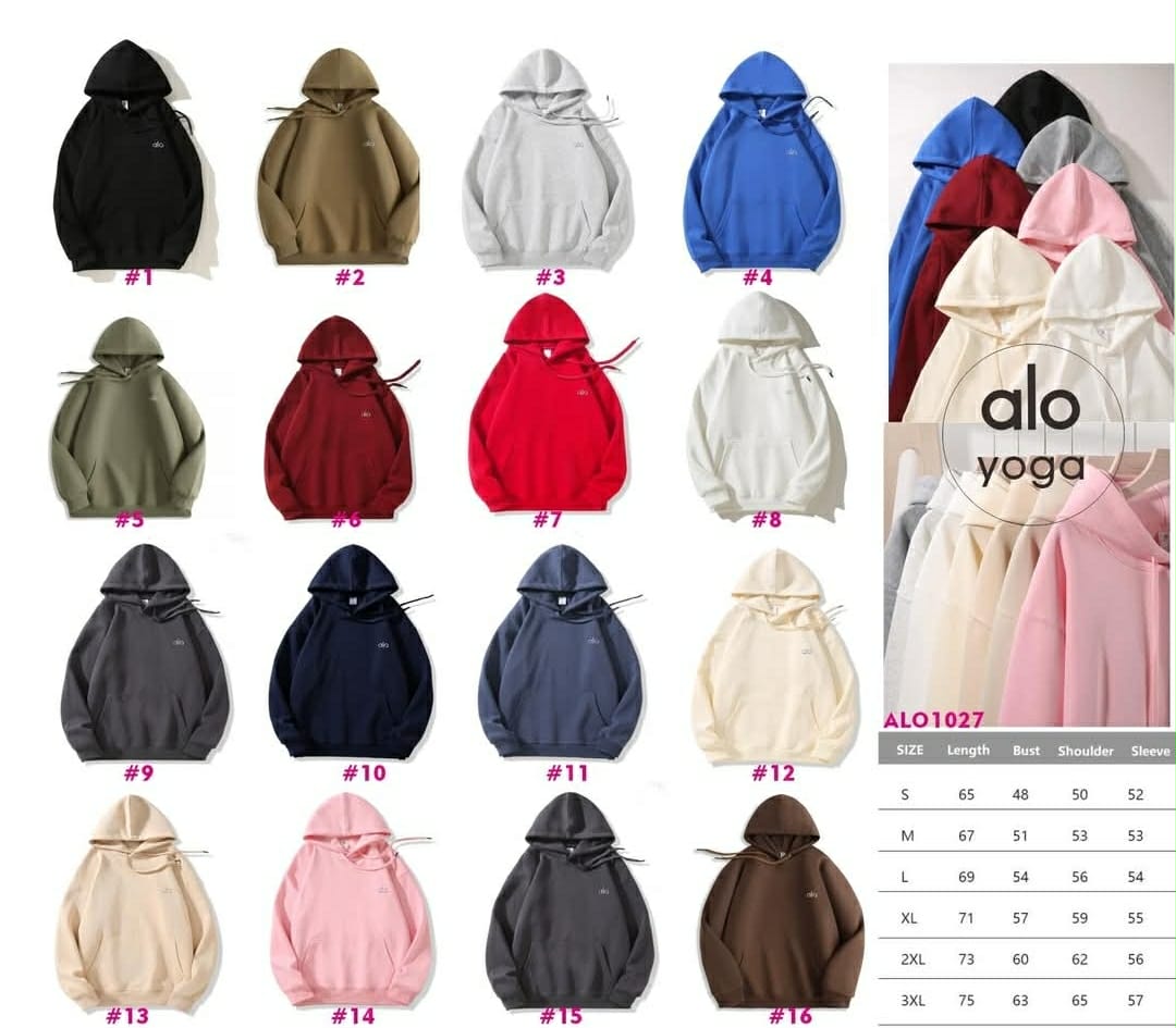 Al○ adult hoodies