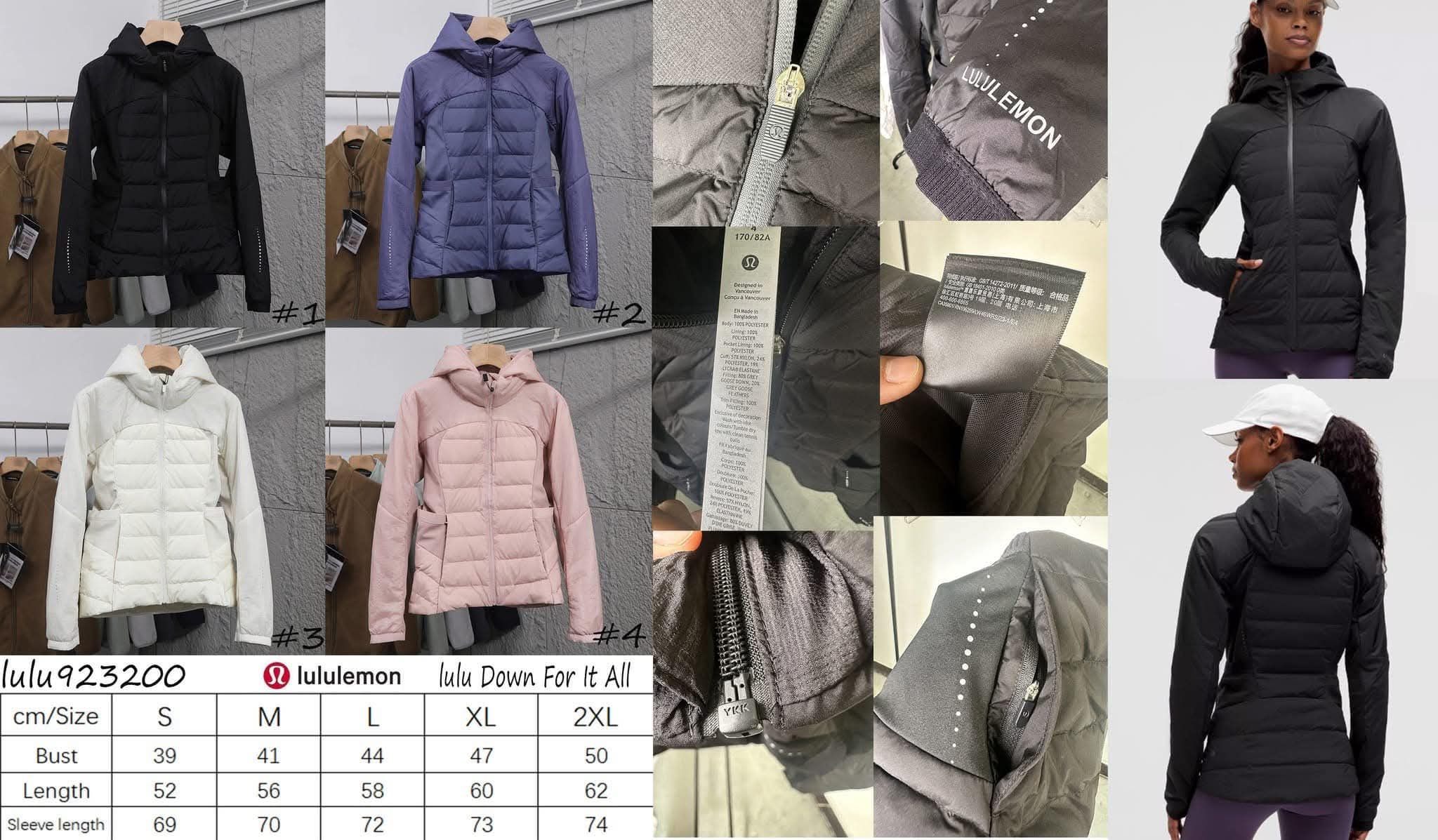 Lulu🍋 puffer coats