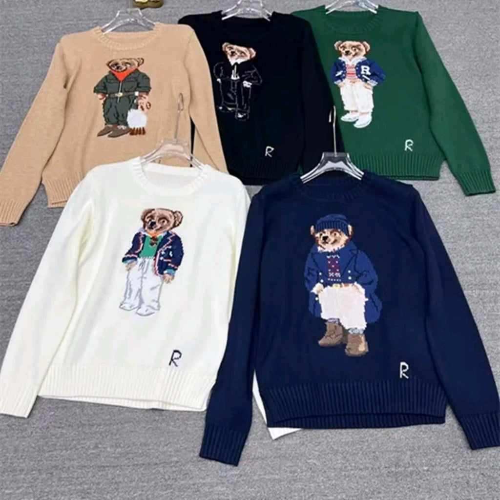 RL adult bear sweaters