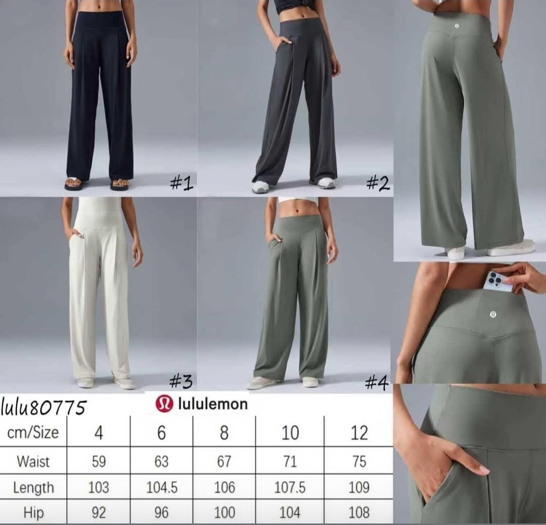 Lulu🍋 wide leg pants