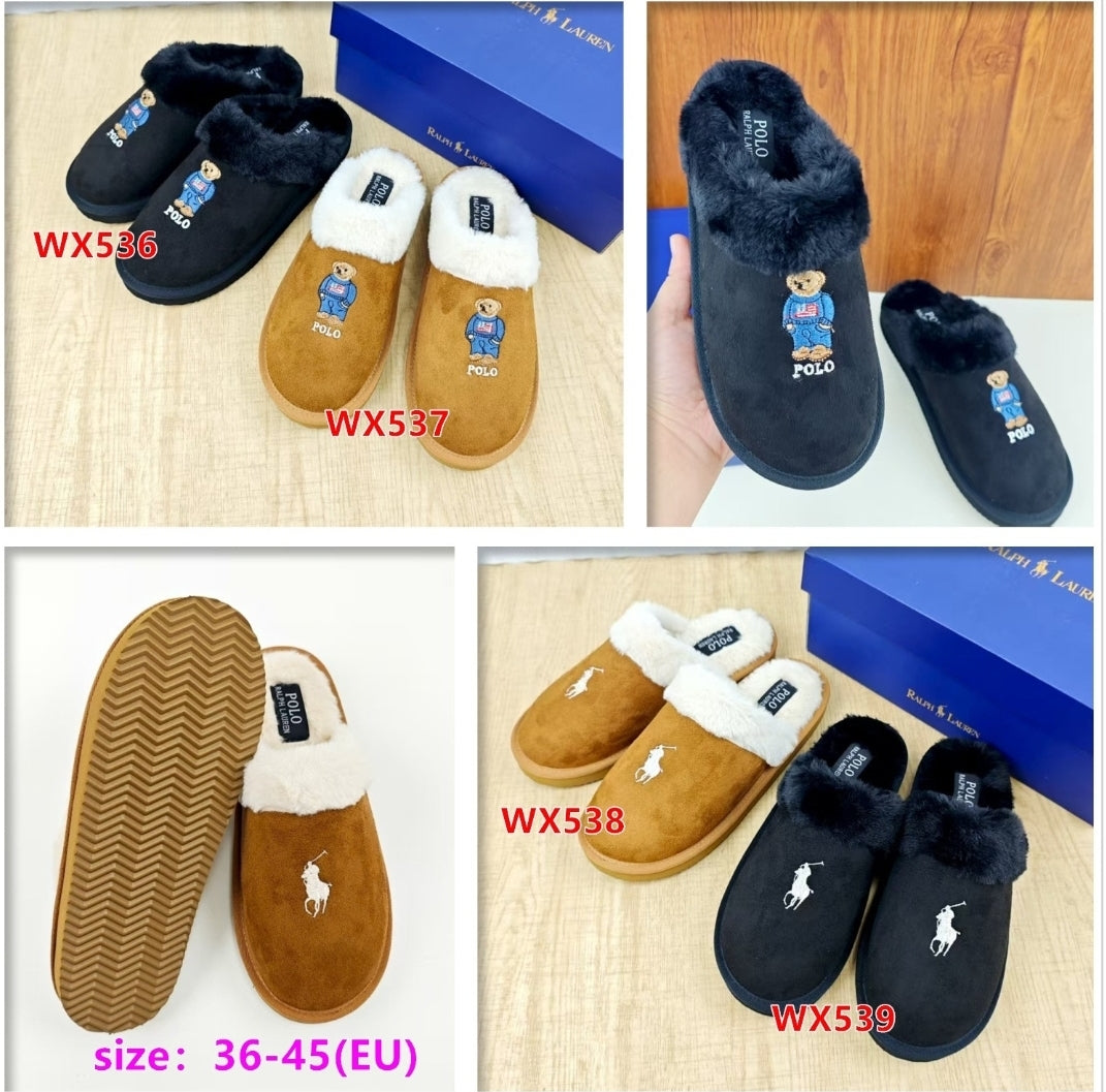 RL adult slippers