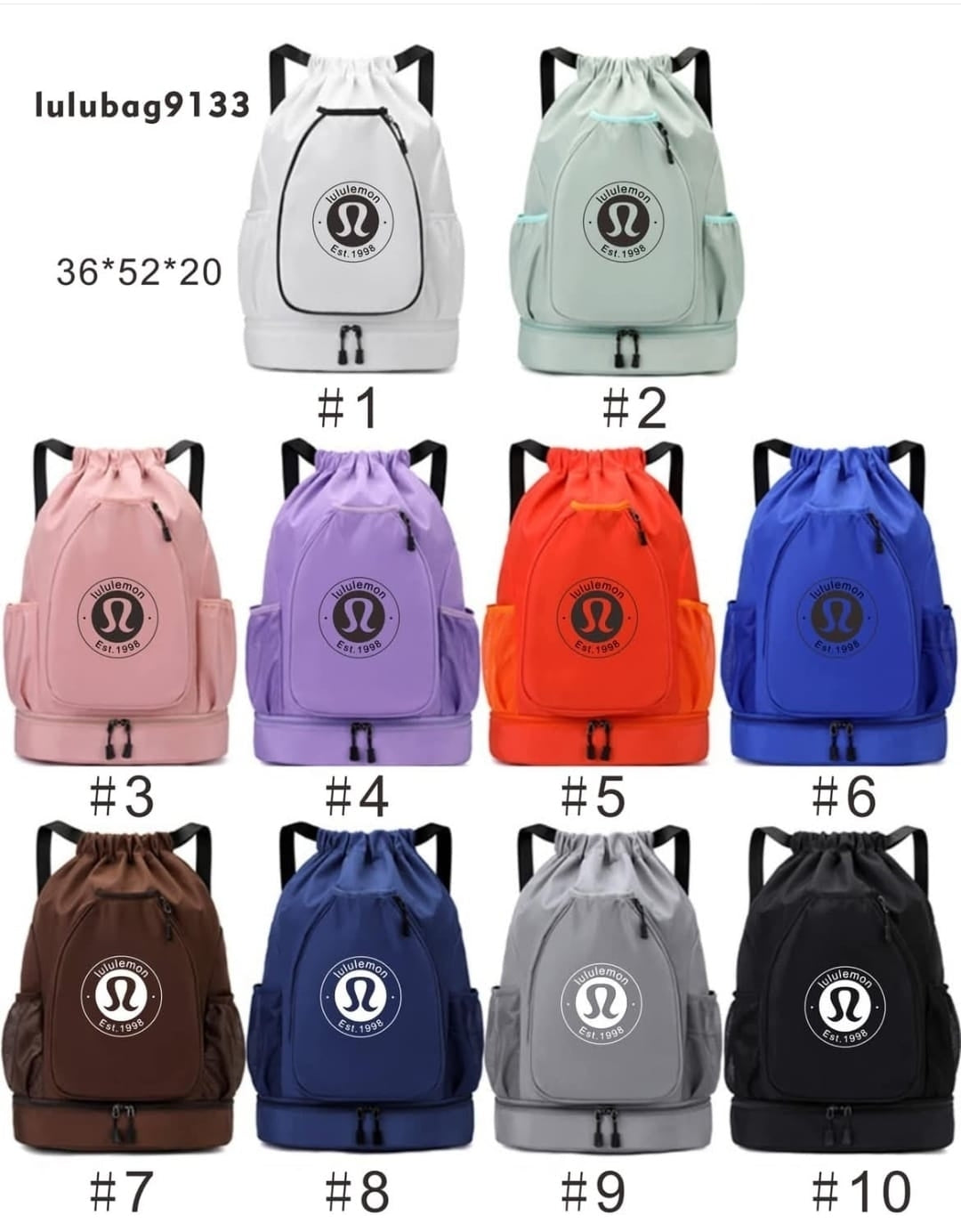 Large Lu🍋 backpacks