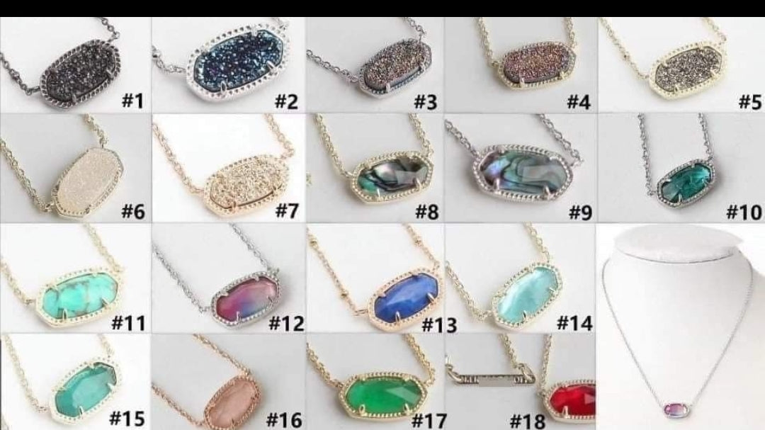K€ndr@ Scott necklaces