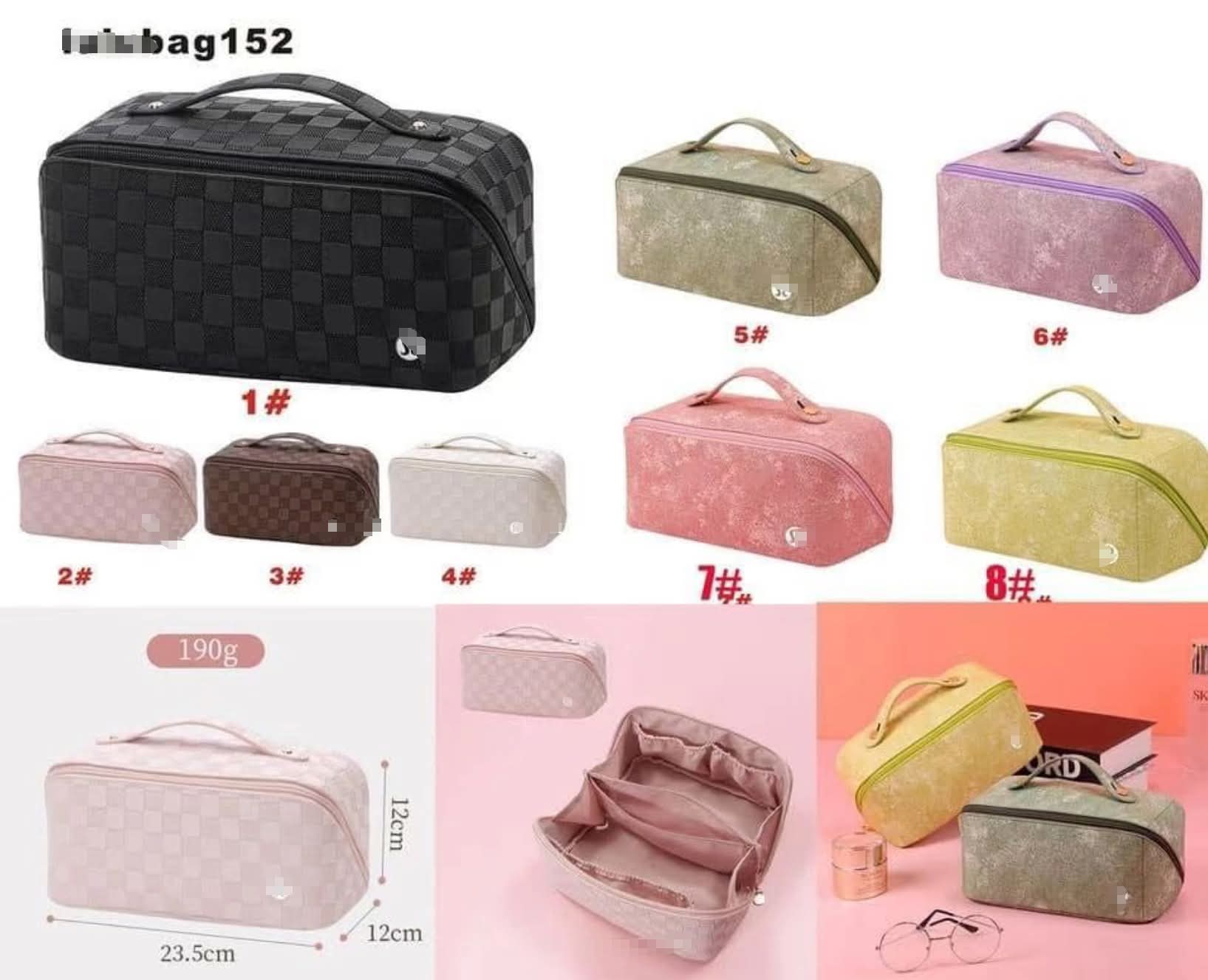 Lu🍋 makeup/travel bags